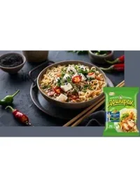 Doshirak Квисти с курицей лапша в брикете, 48 шт*70 г