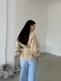 Тренч укороченный