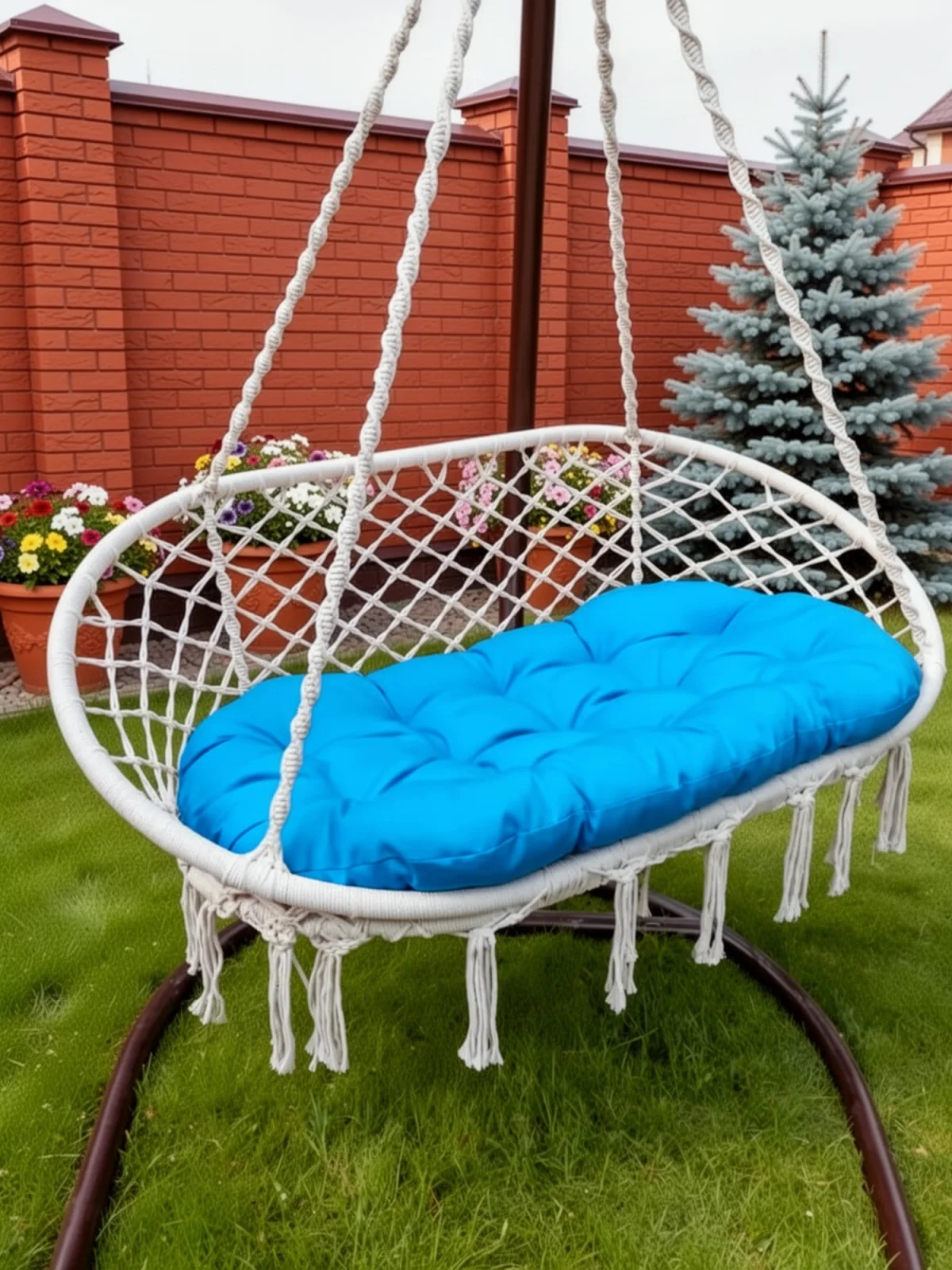 Подушка 120х60 для качелей и садовой мебели