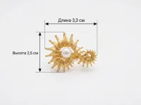 Серьги "Ракушка"