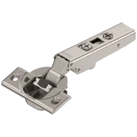 Петля мебельная BLUM, CLIP top BLUMOTION 110*, накладная, никель