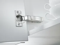 Петля мебельная BLUM, CLIP top BLUMOTION 110*, накладная, никель