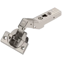 Угловая петля BLUM CLIP top BLUMOTION +45° полунакладная I (откр 95°) никель