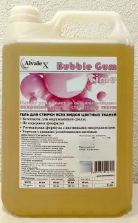 Гель - концентрат для стирки "Time" "Bubble Gum" 5 кг