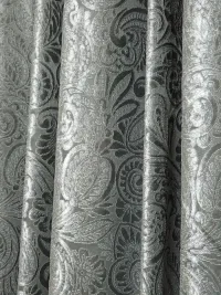Штора тюль с бархатная с рисунком