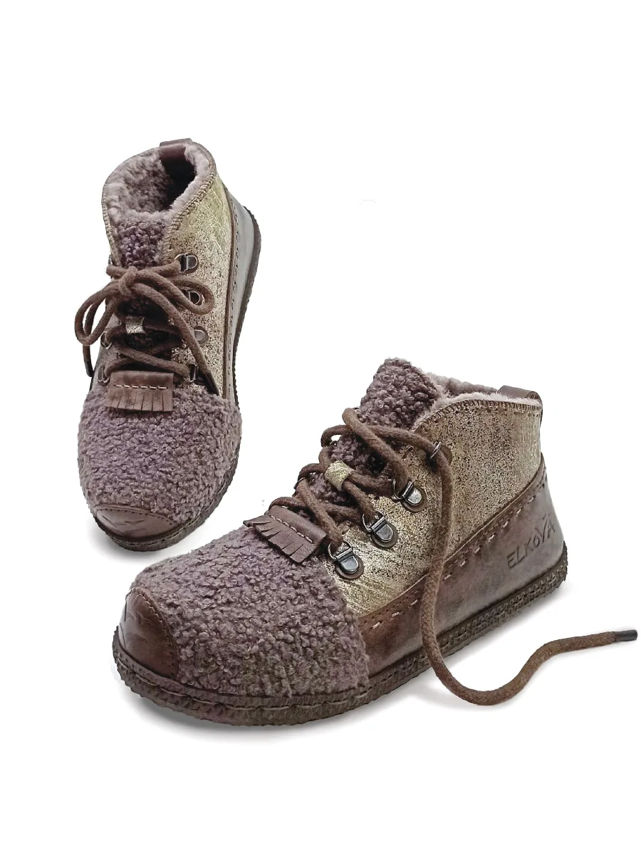 Ботинки зимние "Texture"
