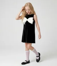 GIRLS bow dress/ Платье детское/AW23TKG055