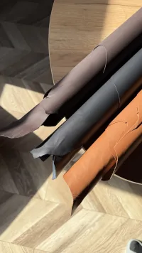 Талко цв. Коричневый / Talco Wax Dark Brown, толщ. 0,8-1,0 мм, натуральная кожа