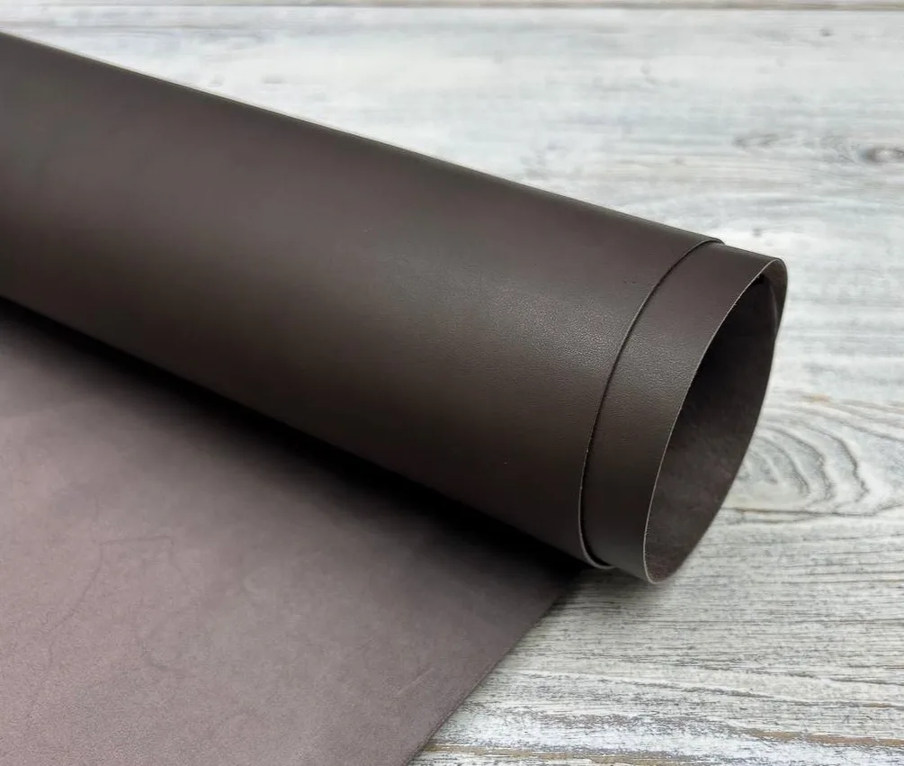 Талко цв. Коричневый / Talco Wax Dark Brown, толщ. 0,8-1,0 мм, натуральная кожа