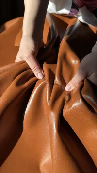 Аньелли цв. Коричневый / Agnelli Veg Dark Safron, толщ. 1,0-1,2 мм, натуральная кожа