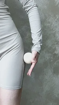 Домашний набор Маха Дом, массажная палочка, массажные мячи, косметичка, резинка для волос