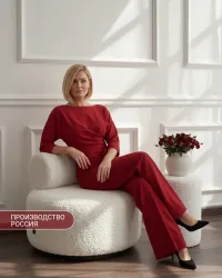 Вечерний брючный комбинезон