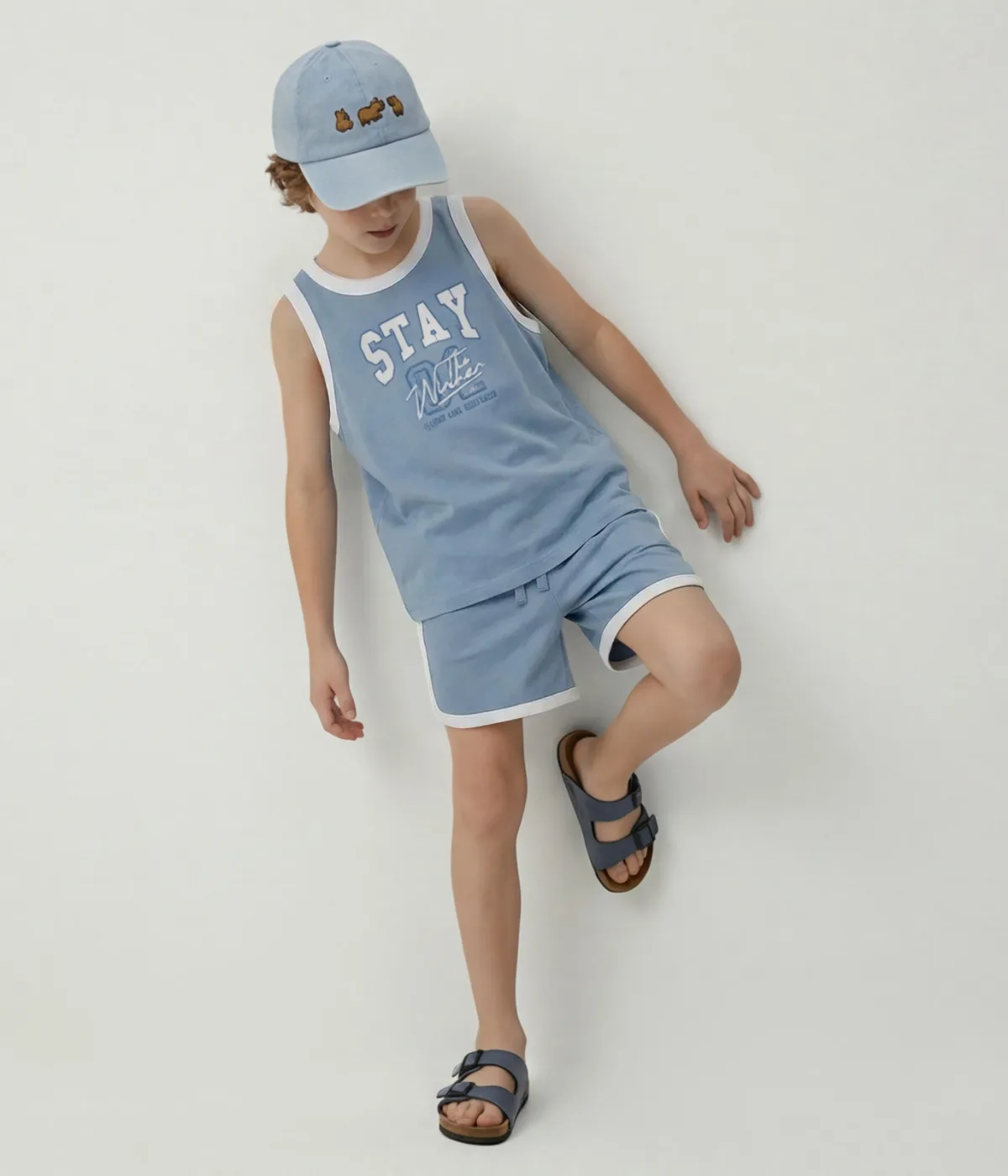 BOYS Set: t-shirt & shorts/Комплект: майка и шорты детские/SS26TKB015