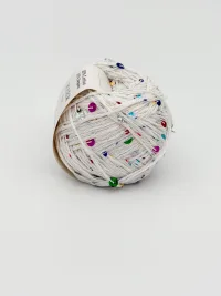 Пряжа ПАЙЕТКИ НА ХЛОПКЕ, 500г