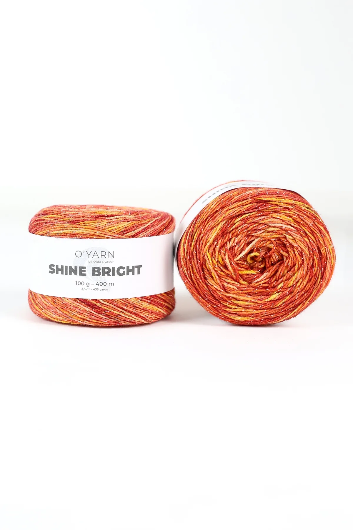 Пряжа SHINE BRIGHT O’YARN секционная, 500г