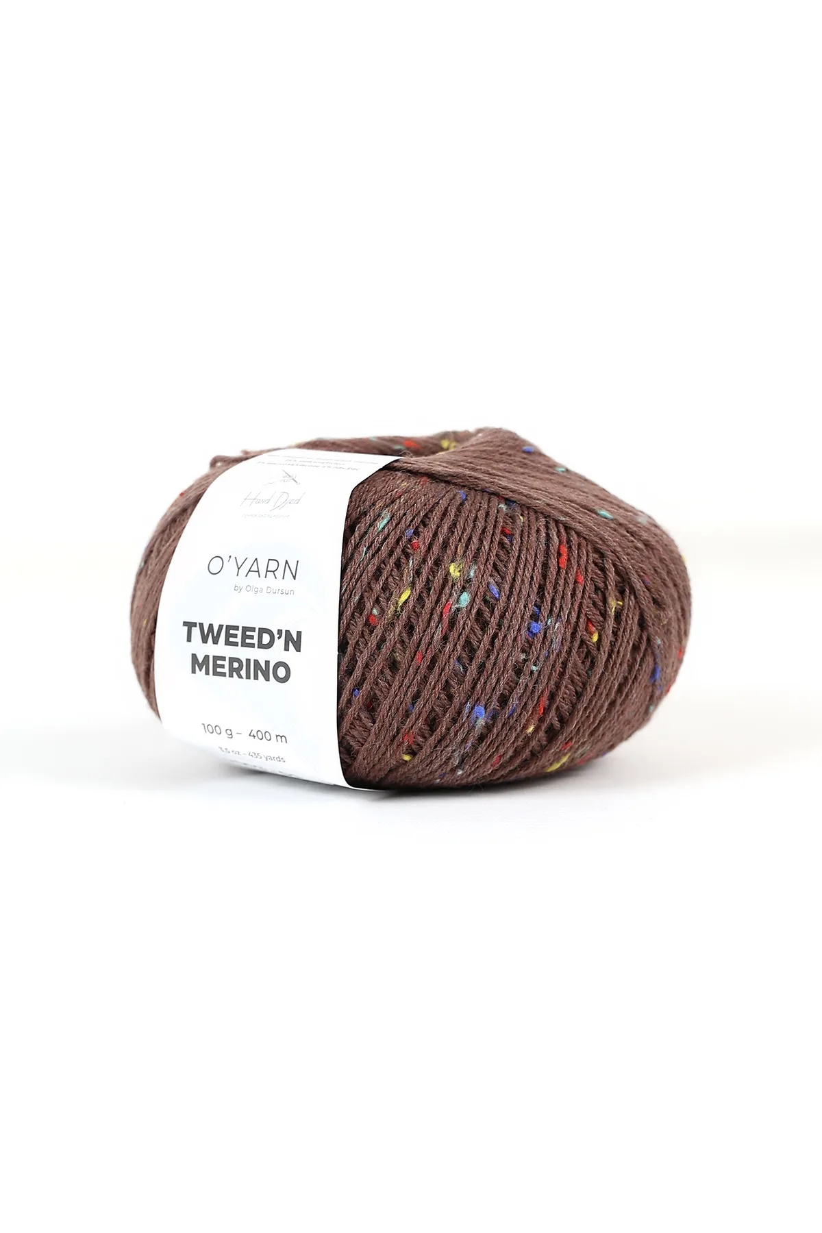 Пряжа O'YARNTWEED’N MERINO O'YARN с цветными крапинками, 500г