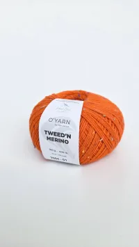 Пряжа O'YARNTWEED’N MERINO O'YARN с цветными крапинками, 500г